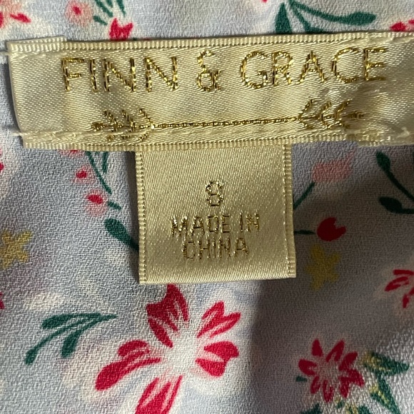 Finn & Grace Blouse SZ - S - Picture 4 of 5